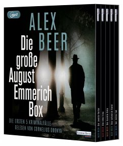 Die große August Emmerich Box - Der zweite Reiter - Die rote Frau - Der dunkle Bote - Das schwarze Band - Der letzte Tod - Beer, Alex