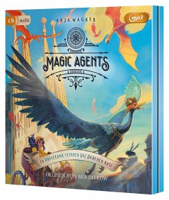 In Barcelona flippen die Drachen aus! / Magic Agents Bd.4 (Audio-CD) - Wagner, Anja