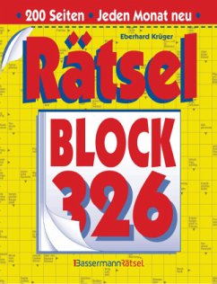 Rätselblock 326 - Krüger, Eberhard