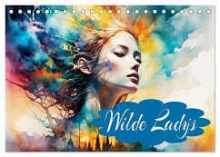 Wilde Ladys (Tischkalender 2025 DIN A5 quer), CALVENDO Monatskalender