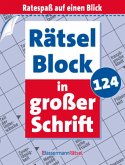 Rätselblock in großer Schrift 124 Rätselblock in großer Schrift 124