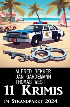 Cover 11 Krimis im Strandpaket 2024 (eBook, ePUB)