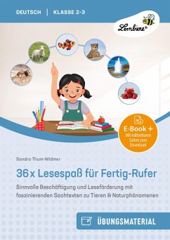 36x Lesespaß für Fertig-Rufer (eBook, PDF) - Thum-Widmer, Sandra