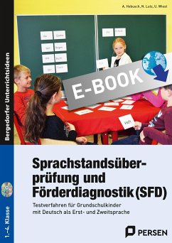 Sprachstandsüberprüfung und Förderdiagnostik (SFD) (eBook, PDF) - Hobusch, Anna; Lutz, Nevin; Wiest, Uwe
