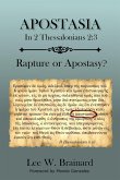 Apostasia in 2 Thessalonians 2:3 - Rapture or Apostasy? (eBook, ePUB)