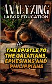 Analyzing Labor Education in the Epistles of Galatians, Ephesians and Philippians (The Education of Labor in the Bible, #29) (eBook, ePUB)