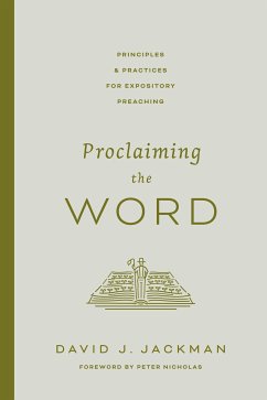 Proclaiming the Word (eBook, ePUB) - Jackman, David