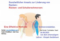 Cover Ganzheitlicher Ansatz zur Linderung von Nacken- Rücken- und Schulterschmerzen: Eine Effektive Methode zur Schmerzreduktion. (eBook, ePUB)