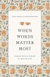 When Words Matter Most (eBook, ePUB) - Bild 1