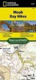 Moab Day Hikes Map Moab Day Hikes Map