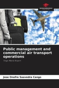 Public management and commercial air transport operations - Saavedra Cango, Jose Onofre