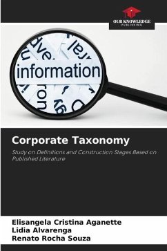 Corporate Taxonomy - Aganette, Elisângela Cristina;Alvarenga, Lídia;Rocha Souza, Renato