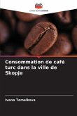 Consommation de café turc dans la ville de Skopje