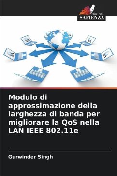 Modulo di approssimazione della larghezza di banda per migliorare la QoS nella LAN IEEE 802.11e - Singh, Gurwinder