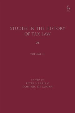 Cover Studies in the History of Tax Law, Volume 11