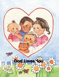 GOD LOVES YOU, children's colouring book - Shone, Pauline