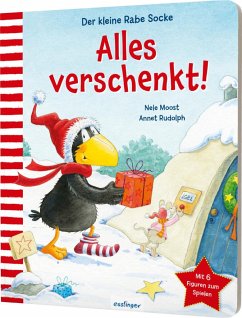 Der kleine Rabe Socke: Alles verschenkt! Mit Spielfiguren - Moost, Nele