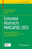 Extended Abstracts MWCAPDE 2023 (eBook, PDF)