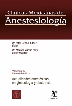 Actualidades anestésicas en ginecología y obstetricia CMA Vol. 19 (eBook, PDF) - Carrillo Esper, Raúl; Marrón Peña, Manuel