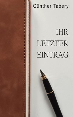 Ihr letzter Eintrag (eBook, ePUB)