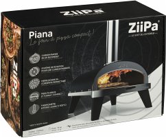 ZiiPa Piana Holz-Pizzaofen Farbe Karbon Cover ZiiPa Piana Holz-Pizzaofen Farbe Karbon