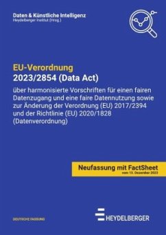 EU-Verordnung 2023/2854 (Data Act) - Institut, Heydelberger