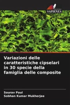 Variazioni delle caratteristiche cipselari in 30 specie della famiglia delle composite - Paul, Sourav;Mukherjee, Sobhan Kumar