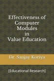 Effectiveness of Computer Modules in Value Education