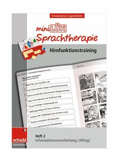 miniLÜK-Sprachtherapie Heft 2 - Hirnfunktionstraining - Steiner; Zöllner
