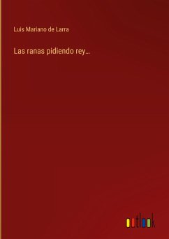 Las ranas pidiendo rey...