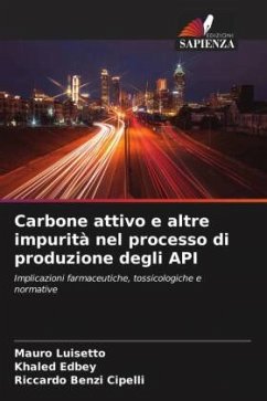 Carbone attivo e altre impurità nel processo di produzione degli API - Luisetto, Mauro;Edbey, Khaled;Benzi Cipelli, Riccardo