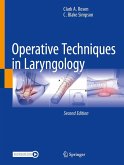 Operative Techniques in Laryngology (eBook, PDF)
