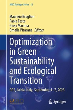 Cover Optimization in Green Sustainability and Ecological Transition (eBook, PDF)