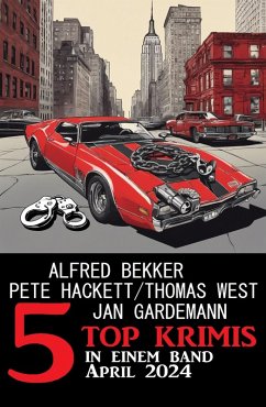 Cover 5 Top Krimis in einem Band April 2024 (eBook, ePUB)