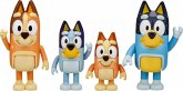 mooseToys BLUEY Figuren 4er pack - Familie