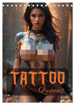 Tattoo Queens (Tischkalender 2025 DIN A5 hoch), CALVENDO Monatskalender