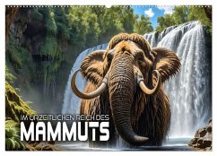 Im urzeitlichen Reich des Mammuts (Wandkalender 2025 DIN A2 quer), CALVENDO Monatskalender