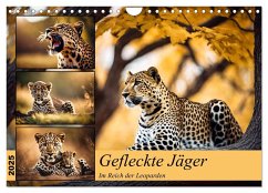 Gefleckte Jäger (Wandkalender 2025 DIN A4 quer), CALVENDO Monatskalender