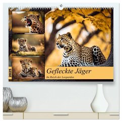 Gefleckte Jäger (hochwertiger Premium Wandkalender 2025 DIN A2 quer), Kunstdruck in Hochglanz - Calvendo;Kleemann, Claudia