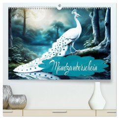 Mondzauberschein (hochwertiger Premium Wandkalender 2025 DIN A2 quer), Kunstdruck in Hochglanz