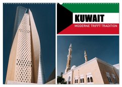 Kuwait - Moderne trifft Tradition (Wandkalender 2025 DIN A2 quer), CALVENDO Monatskalender - Calvendo;Schlichter, Sonja