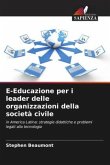 E-Educazione per i leader delle organizzazioni della società civile