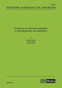 Cover Ermittlung von Zwangschnittgrößen in Hochbaudecken aus Stahlbeton