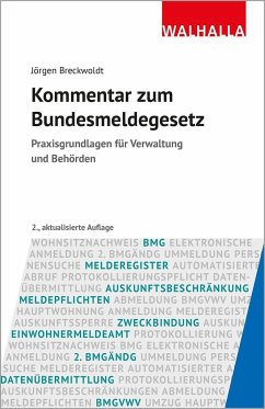 Kommentar zum Bundesmeldegesetz - Breckwoldt, Jörgen
