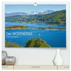 Der Wörthersee - Österreichs Riviera (hochwertiger Premium Wandkalender 2025 DIN A2 quer), Kunstdruck in Hochglanz