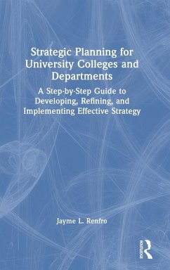 Cover Strategic Planning for University Colleges and Departments