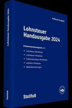 Lohnsteuer Handausgabe 2024 - Nußbaum, Sabine;Jungblut, Christoph