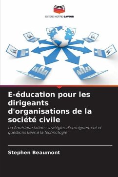 E-éducation pour les dirigeants d'organisations de la société civile - Beaumont, Stephen