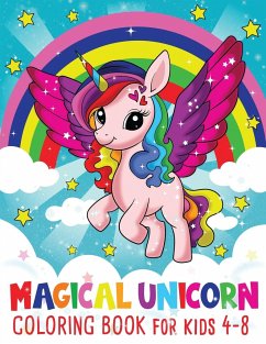 Magical Kawaii Unicorn Coloring Book - Fairyland Books