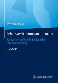 Lebensversicherungsmathematik - Kahlenberg, Jens